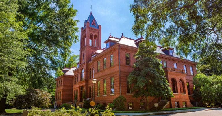 Madison-Morgan Cultural Center, an arts center with rotating art installations, permanent history collections, and art and musical performances in Madison, GA