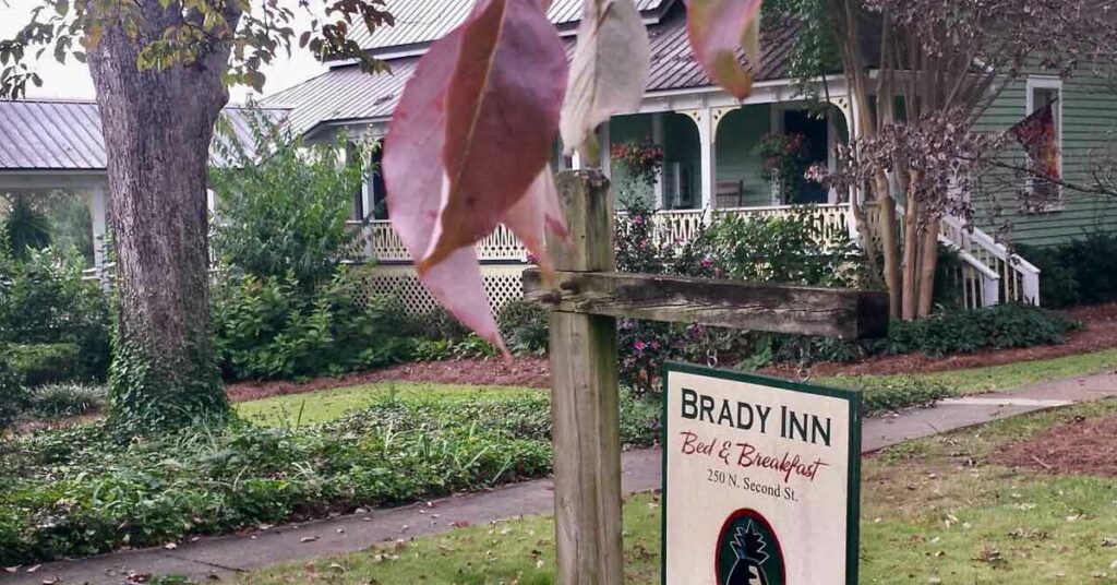 Book a romantic getaway at the Brady Inn in Madison, Georgia