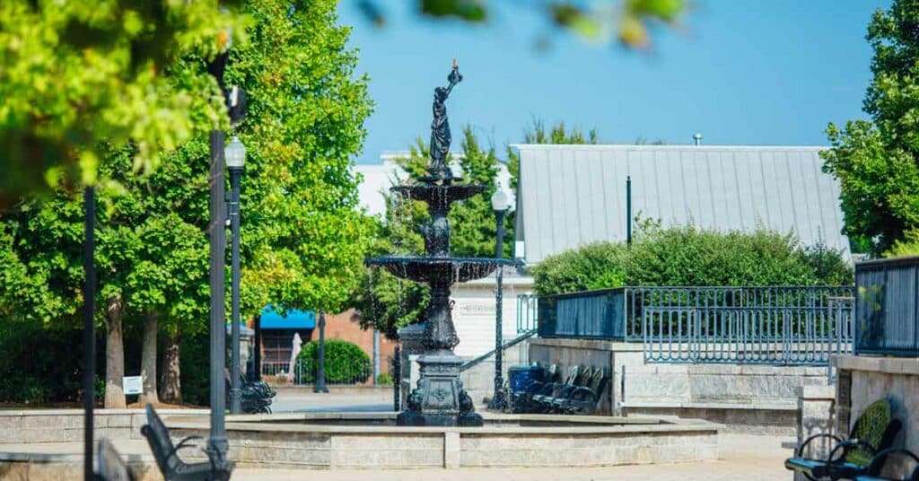 Town Park Cooke Fountain in Madison