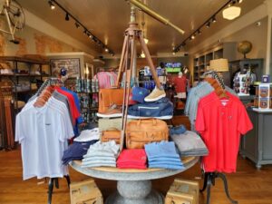 Display of men's shirts } TJ Bishop's Men's Shop | Madison GA Shopping | Official Tourism Site For Madison GA | Visit Madison GA