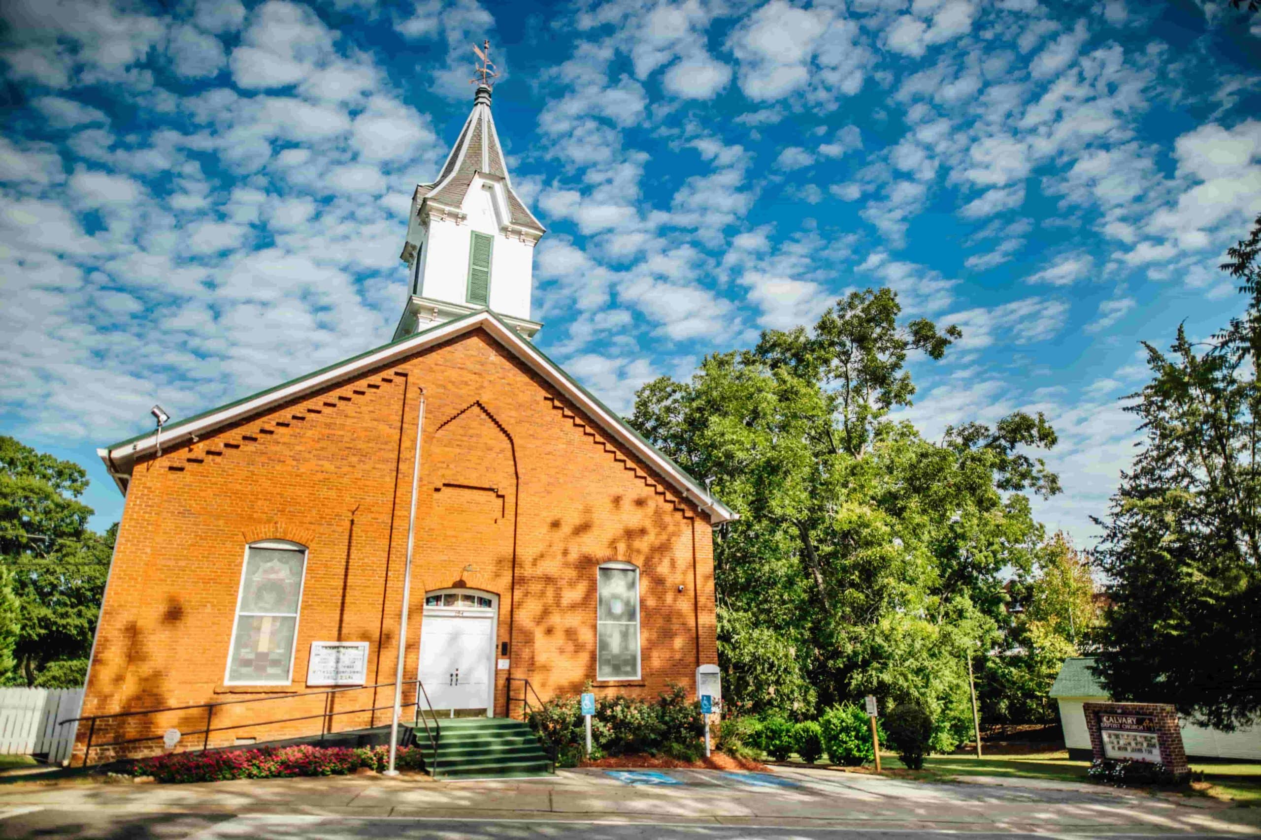 Calvary Baptist Church historic exterior