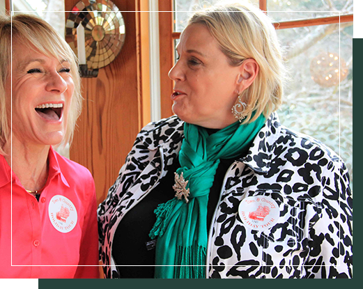 Two women laughing on their trip | Group Travel | Group Trip Planning Madison GA | Visit Madison GA