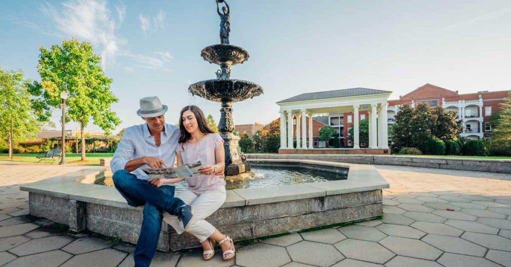 Small Town Escape, Town Park in Madison Georgia