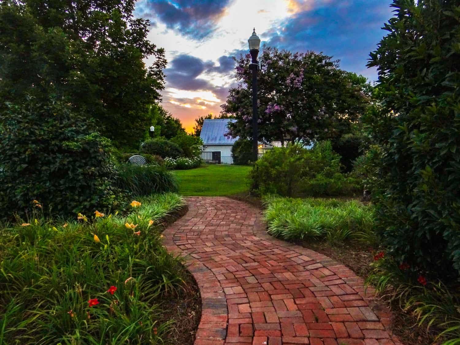 Walkway in Madison Town Park