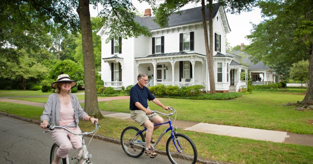 Biking Madison Historic District