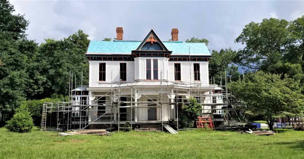 Foster-Thomason-Minnix House being repaired summer 2022