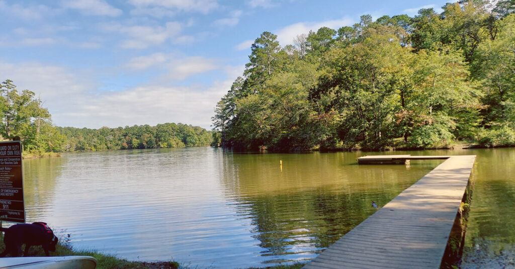 Lake Rutledge at Camp Daniel Morgan in Hard Labor Creek State Park