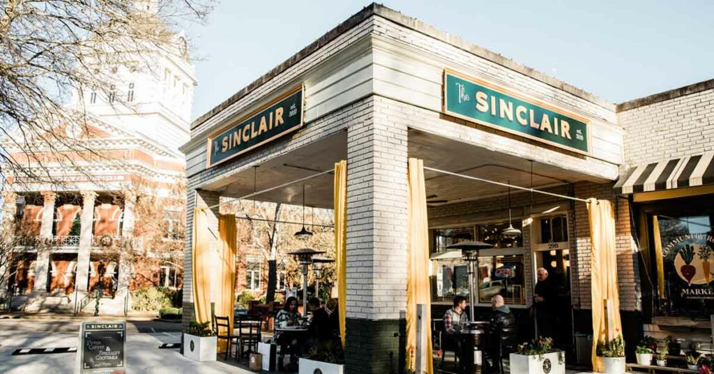 The Sinclair is one of Madison's unique coffee shops