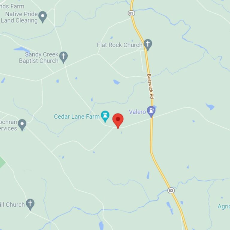 Google Map of Cedar Lane Farm