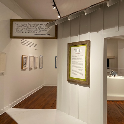 Andrews Family Legacy art exhibition at Madison-Morgan Cultural Center