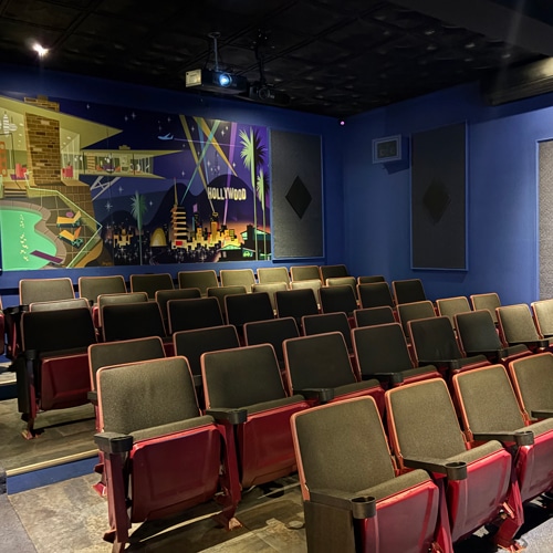 Wing Knights theater event room