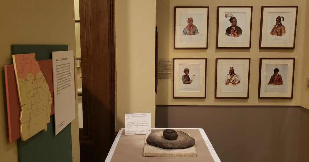 Native American Exhibit at Madison-Morgan Cultural Center