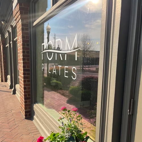 Exterior of FORM Pilates by Moxie, located in Madison, GA