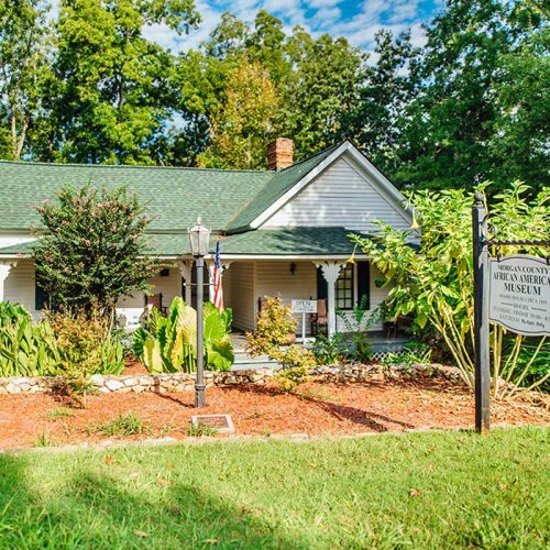Exterior of the Morgan County African-American Museum